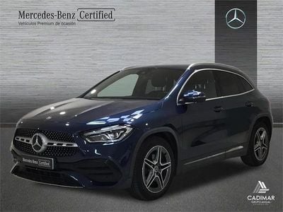 Usado Mercedes GLA200 AMG line 150 HP (110 kW) 2021 Azul SUV