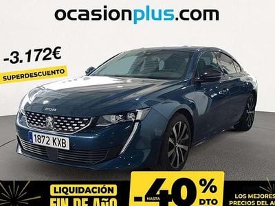 Azul Usado 2019 Peugeot 508 GT-line Berlina | 17.728 € (Precio justo)