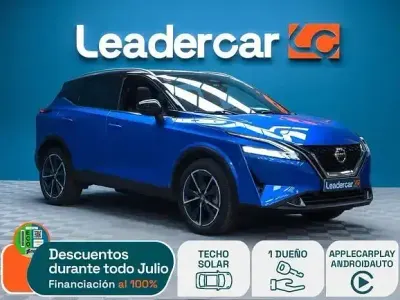 Usado Nissan Qashqai Tekna 141 CV (103 kW) 2022 Azul SUV