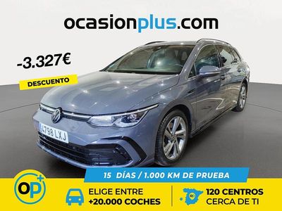 Gris Usado 2022 VW Golf VIII R-line Familiar | 23.290 € (Precio justo)