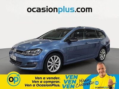 Usado VW Golf VII Sportline 150 CV (110 kW) 2015 Azul Familiar