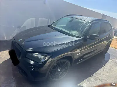 Usado BMW X1 204 CV (150 kW) 2012 Negro SUV