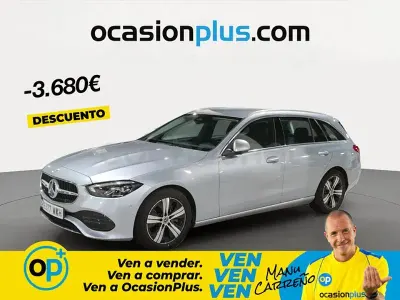 Usado Mercedes C200 204 CV (150 kW) 2023 Gris / plata Familiar