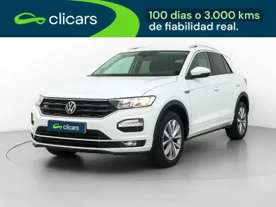 Usado VW T-Roc R-line 150 CV (110 kW) 2022 Blanco SUV