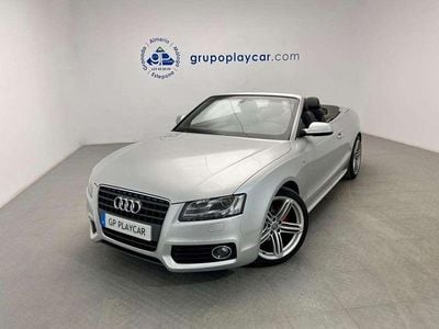 Usado Audi A5 Cabriolet 211 CV (155 kW) 2010 Gris Descapotable