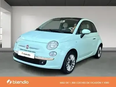 Usado Fiat 500 69 CV (50 kW) 2015 Azul Utilitario