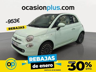 Verde Usado 2018 Fiat 500 Lounge Descapotable | 10.490 € (Precio justo)