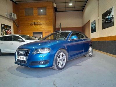 Azul Usado 2010 Audi A3 Cabriolet Attraction Descapotable | 7990 € (Precio justo)