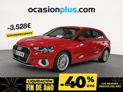 Rojo Usado 2023 Audi A3 Advanced Plus Berlina | 24.050 € (Precio justo)