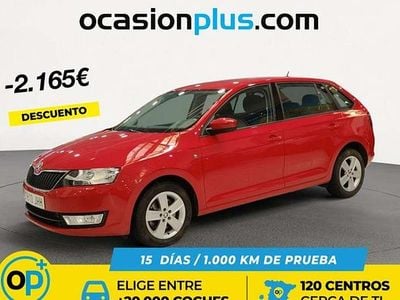 Rojo Usado 2015 Skoda Rapid Ambition Utilitario | 7825 € (Precio justo)
