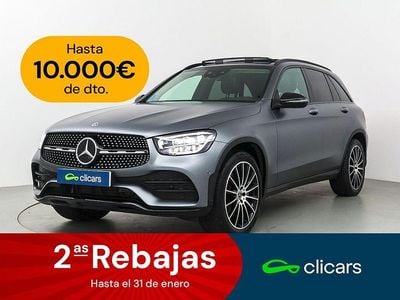 Gris Usado 2022 Mercedes GLC300e SUV | 41.490 € (Buen precio)