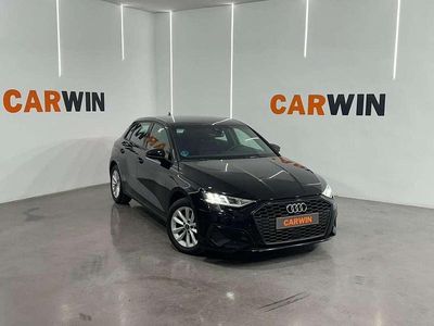 Usado Audi A3 110 CV (80 kW) 2022 Negro Berlina