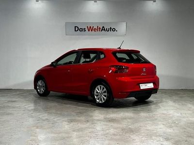 Rojo Usado 2021 Seat Ibiza Style Plus | 15.500 € (Precio justo)