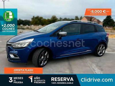 Azul Usado 2017 Renault Clio GrandTour Zen Familiar | 10.890 € (Precio justo)