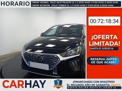 Usado Hyundai Ioniq 141 CV (103 kW) 2022 Negro Utilitario