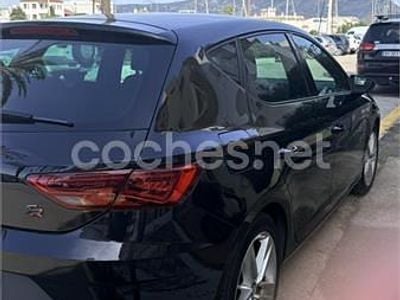 Usado Seat Leon ST FR 150 CV (110 kW) 2020 Negro Familiar