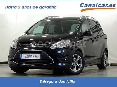 Usado Ford Grand C-Max S 125 CV (91 kW) 2015 Negro Monovolumen