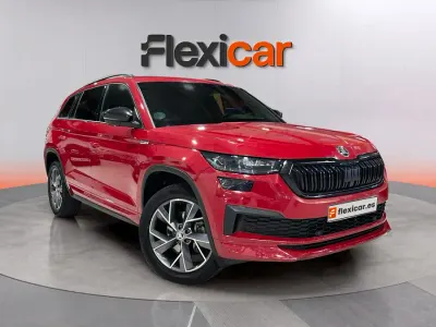 Usado Skoda Kodiaq SportLine 150 CV (110 kW) 2022 Rojo SUV