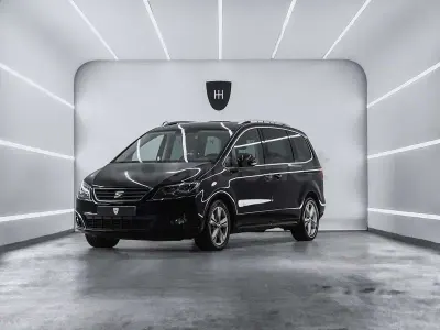 Usado Seat Alhambra Style 184 CV (135 kW) 2016 Negro Monovolumen