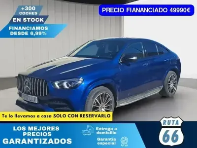 Usado Mercedes GLE350 de 320 CV (235 kW) 2020 Azul SUV