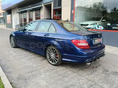 Occasion Mercedes C350 Avantgarde 272 PK (200 kW) 2007 Blauw Sedan