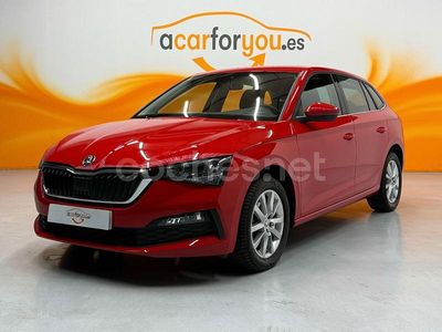 Usado Skoda Scala Ambition 116 CV (85 kW) 2020 Rojo Utilitario
