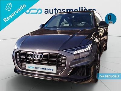 Usado Audi Q8 S-line plus 462 CV (339 kW) 2022 Gris SUV