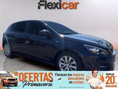 Usado Peugeot 308 Access 110 CV (80 kW) 2018 Azul Berlina