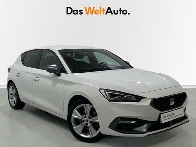 Usado Seat Leon FR 150 CV (110 kW) 2021 Blanco