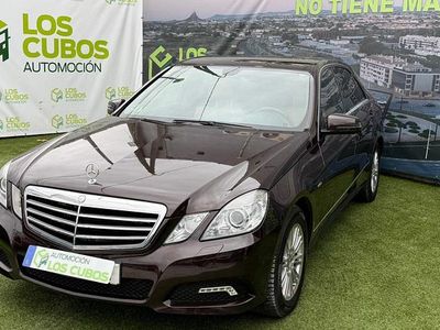 Usado Mercedes E350 Elegance 231 CV (169 kW) 2009 Negro Berlina
