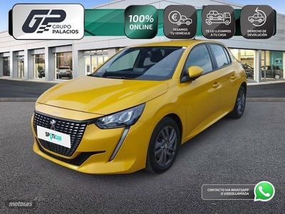Amarillo Usado 2021 Peugeot 208 Active Utilitario | 13.995 € (Un poco caro)
