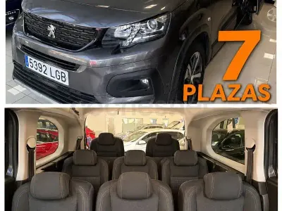 Usado Peugeot Rifter Allure 130 CV (95 kW) 2020 Gris Monovolumen