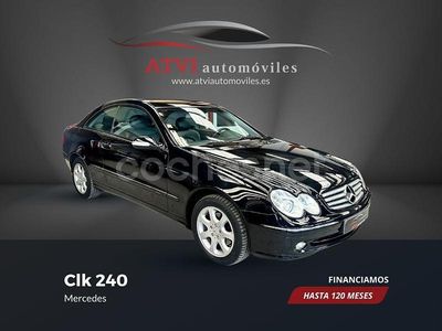 Usado Mercedes CLK240 Avantgarde 170 CV (125 kW) 2002 Negro Coupe
