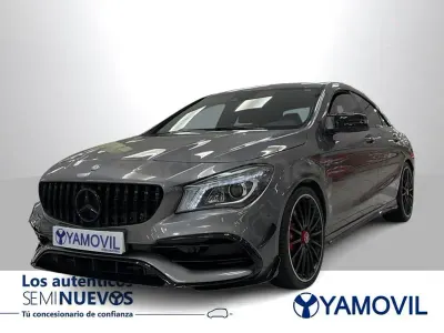Usado Mercedes CLA45 AMG AMG 360 CV (264 kW) 2014 Gris / plata Coupe