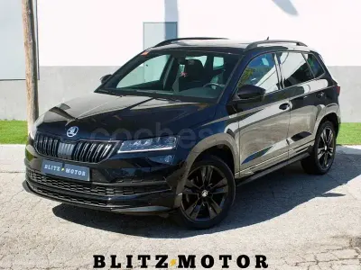 Begagnad Skoda Karoq SportLine 150 HK (110 kW) 2021 Svart SUV