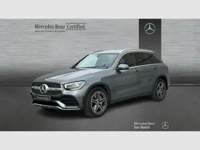 Usado Mercedes GLC220 194 CV (142 kW) 2020 Gris selenita metalizado SUV