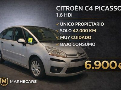 Usado Citroën C4 Picasso Exclusive 110 CV (80 kW) 2008 Gris / plata Monovolumen