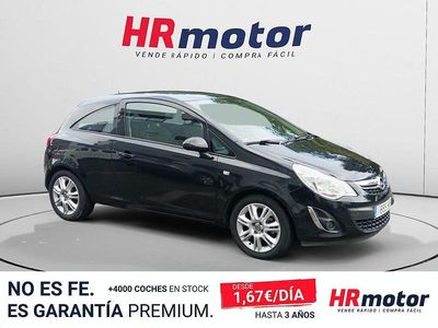 Usado Opel Corsa Essentia 85 CV (62 kW) 2011 Negro Utilitario