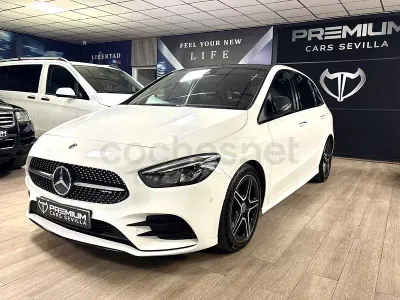 Usado Mercedes B200 163 CV (119 kW) 2020 Blanco Utilitario