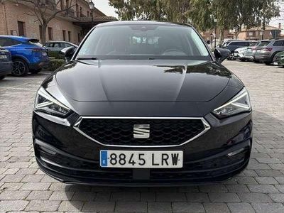 Usado Seat Leon 110 CV (80 kW) 2021 Negro Berlina
