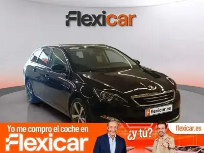 Usado Peugeot 308 SW Allure 130 CV (95 kW) 2017 Negro Familiar