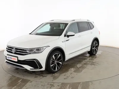 Usado VW Tiguan Allspace R-line 150 CV (110 kW) 2022 Blanco SUV