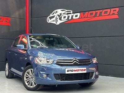 Usado Citroën C-Elysee I Exclusive 82 CV (60 kW) 2016 Azul Berlina