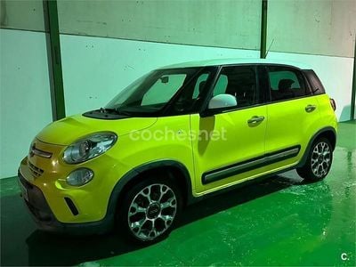 Amarillo Usado 2014 Fiat 500L Trekking Monovolumen | 6500 € (Precio justo)