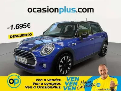 Usado Mini Cooper D 116 CV (85 kW) 2018 Azul Utilitario