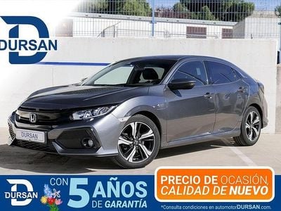 Usado Honda Civic Elegance 131 CV (96 kW) 2018 Gris Utilitario
