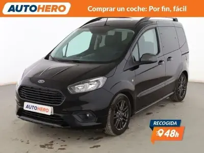 Begagnad Ford Tourneo Courier Sport 100 HK (73 kW) 2019 Svart Minibuss