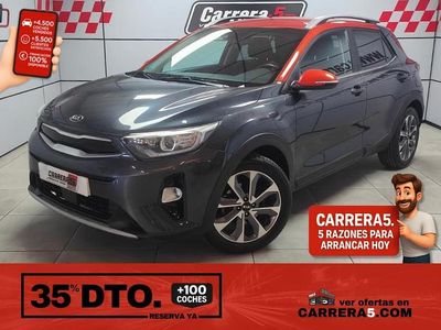 Usado Kia Stonic 120 CV (88 kW) 2019 Gris SUV