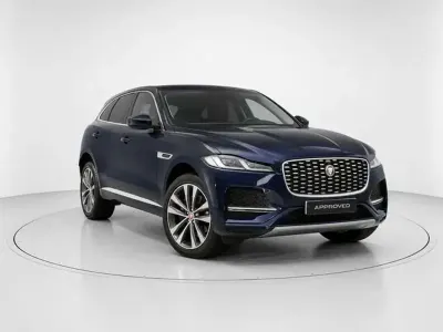 Usado Jaguar F-Pace SE 204 CV (150 kW) 2021 Azul SUV