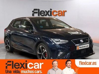 Usado Seat Ibiza FR 110 CV (80 kW) 2022 Negro Utilitario